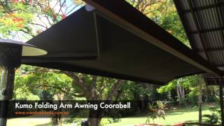 Creative Blinds and Awnings Kumo Folding Arm Awning Coorabell