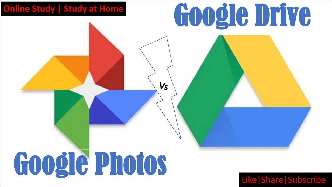 Difference B/w Google Drive And Google Photos | गूगल ड्राइव और गूगल ...