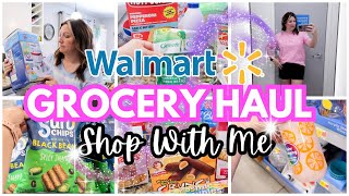 WALMART WEEKLY GROCERY HAUL | SHOP WITH ME | GROCERY HAUL + MEAL PLAN