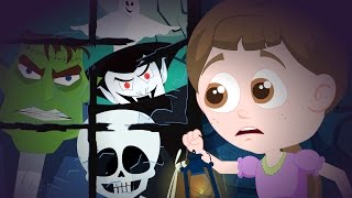 hello it's Halloween | scary nursery rhymes for kids | childrens song