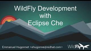Developing in the cloud with Eclipse Che - The inner loop
