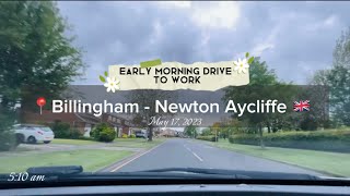 📍Drive with me | Billingham to Newton Aycliffe 🏴󠁧󠁢󠁥󠁮󠁧󠁿🇬🇧