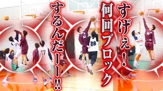 すげぇ! 何回ブロックするんだーー!! スリーありドライブあり!!【明星大学#27 中原 朝陽 (1年生/182cm/都立石神井)】大学バスケ/UBC Invitation Games