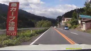 国道166号・女寄峠で速度取締り！