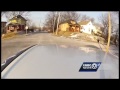 auto shop worker jumps on fleeing suv