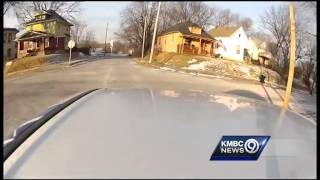 Auto shop worker jumps on fleeing SUV