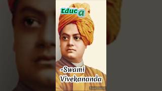 Education is the... Motivational quote and thought of Swami Vivekananda | #quotes @learningfunnel