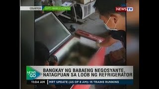 NTG: Bangkay ng babaeng negosyante, natagpuan sa loob ng refrigirator