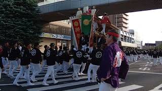 【だんじり】JR阪和線 和泉府中駅前にて 試験曳き24/10/6