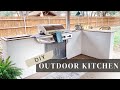 DIY Outdoor Kitchen | Grill Island