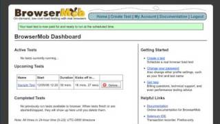 BrowserMob Overview
