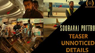 Soorarai Pottru Teaser Unnoticed Details l Surya l Sudha Kongara l By Delite Cinemas