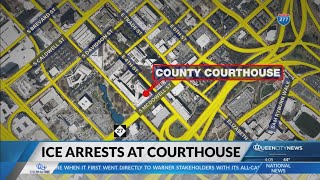 Four taken into ICE custody at Mecklenburg County Courthouse