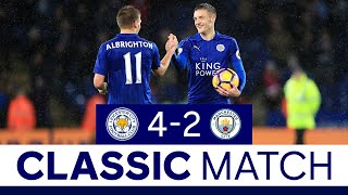 Vardy's First Premier League Hat-Trick | Leicester City 4 Manchester City 2 | Classic Matches