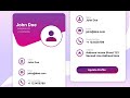 Making App Profile View | Tailwind CSS  | Speed Code #TailwindCSS #HTML #CSS #WebDevelopment