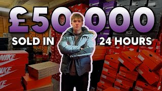 I SOLD £50,000 OF SHOES IN 24 HOURS