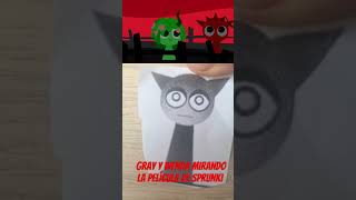 Gray y wenda mirando película de sprunki #halloween #animation #sprunki #motiongraphics