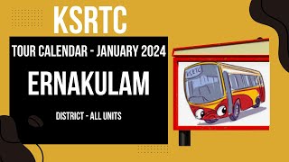 KSRTC JANUARY 2025 PACKAGES | ERNAKULAM DISTRICT | MUVATTUPUZHA | PERUMBAVOOR | KOTHAMANGALAM