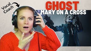 Vocal Coach reacts to Ghost - Mary On A Cross (Live In Tampa 2022)⚡