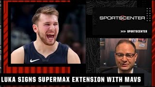 Woj: Luka Doncic signs a 5-year/$207M supermax contract extension with the Mavs