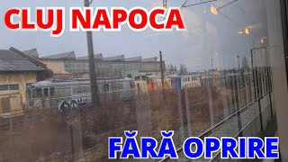 Baciu Triaj - Cluj Napoca | Cu trenul IR 367 \