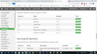 Java Ep8 logical operators && comparison operators
