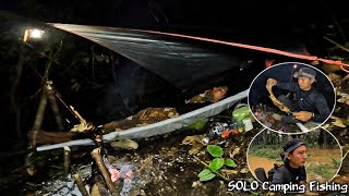 Solo Camping During Floods in the Kalimantan Rainy Season