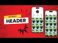 Sticky Header in SwiftUI - Free Source Code!