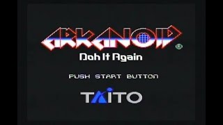 アルカノイド OP タイトー(SFC・Arkanoid - Doh it Again)