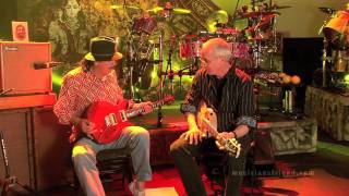 Carlos Santana and Paul Reed Smith