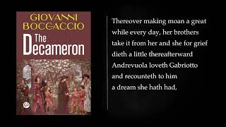 (1/3) The Decameron of Giovanni Boccaccio. Full-length Audiobook.