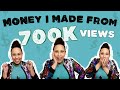 How Much YOUTUBE PAID ME 700k views [ It Will Shock You ] Adsense, CPM, Shelby Church Would Be Shook