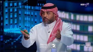 انفعال ياسر القحطاني على الحكم الكوري لمباراة الهلال والسد