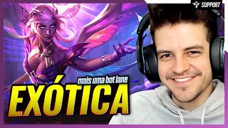 Uma FADA IONIANA e uma GALINHA DE GELO na bot lane: o que pode dar ERRADO? 🧚🏻