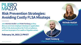 Risk Prevention Strategies: Avoiding Costly FLSA Missteps