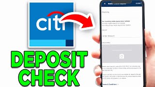 How To Deposit Check On Citibank App! - Full Guide