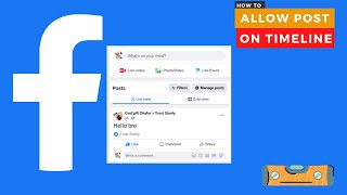 Facebook tips: how to allow friends post And more timeline settings