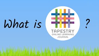 What is Tapestry Online Learning Journal?