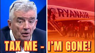 Ryanair CEO Vows to FLEE Ireland Next Day on Wealth Tax!