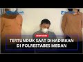 Satgas PDI Perjuangan yang Tendang Pelajar Al Azhar Tertunduk Saat Dihadirkan di Polrestabes Medan