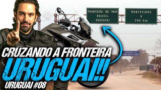 ✊ FINALMENTE entramos no URUGUAI de moto! [viagem de moto]