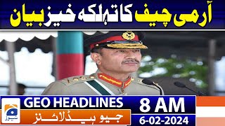 Geo Headlines 8 AM | Election 2024: Factors shaping voter turnout in Pakistan | 6th February 2024