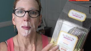 Fun with Face Masks ~ My Beauty Diary Sheet Masks ~ For Mature Skin