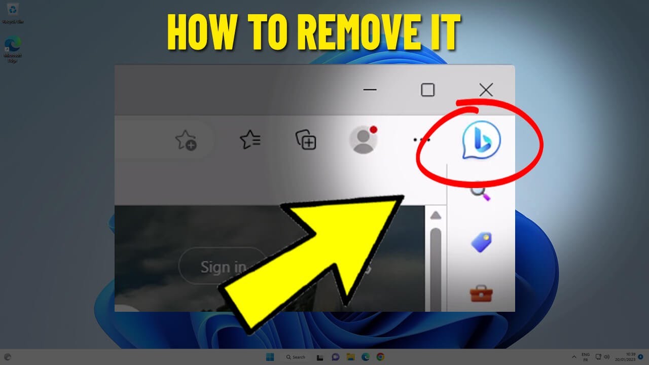 Remove Bing Discover Button From Microsoft Edge | How To Get Rid Of ...