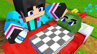 かわいいゾンビの赤ちゃんを育てるすまない先生【マイクラ・マインクラフト】