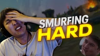 SMURFING WITH SVENSKEREN | Doublelift