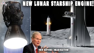 SpaceX is to land on the Moon with NEW Starship engines that makes NASA confused...