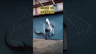 👑 GRAFFITI ARTIST PAINTS IRL USING VR HACK 👑 BondTL #vr #Graffiti #GmanGK #2025 #cyberpunk #art