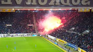 TSG Hoffenheim - VfB Stuttgart Pyro (27.10.18)
