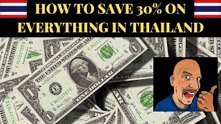 HOW TO SAVE 30% OF YOUR MONEY IN THAILAND V471